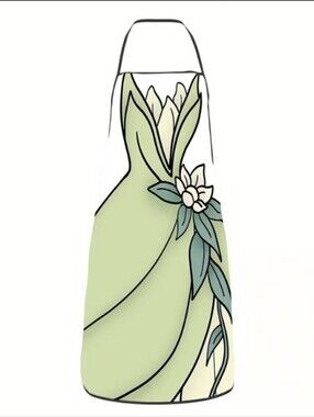 Princess Tiana Princess & the Frog Themed Apron Disney Theme